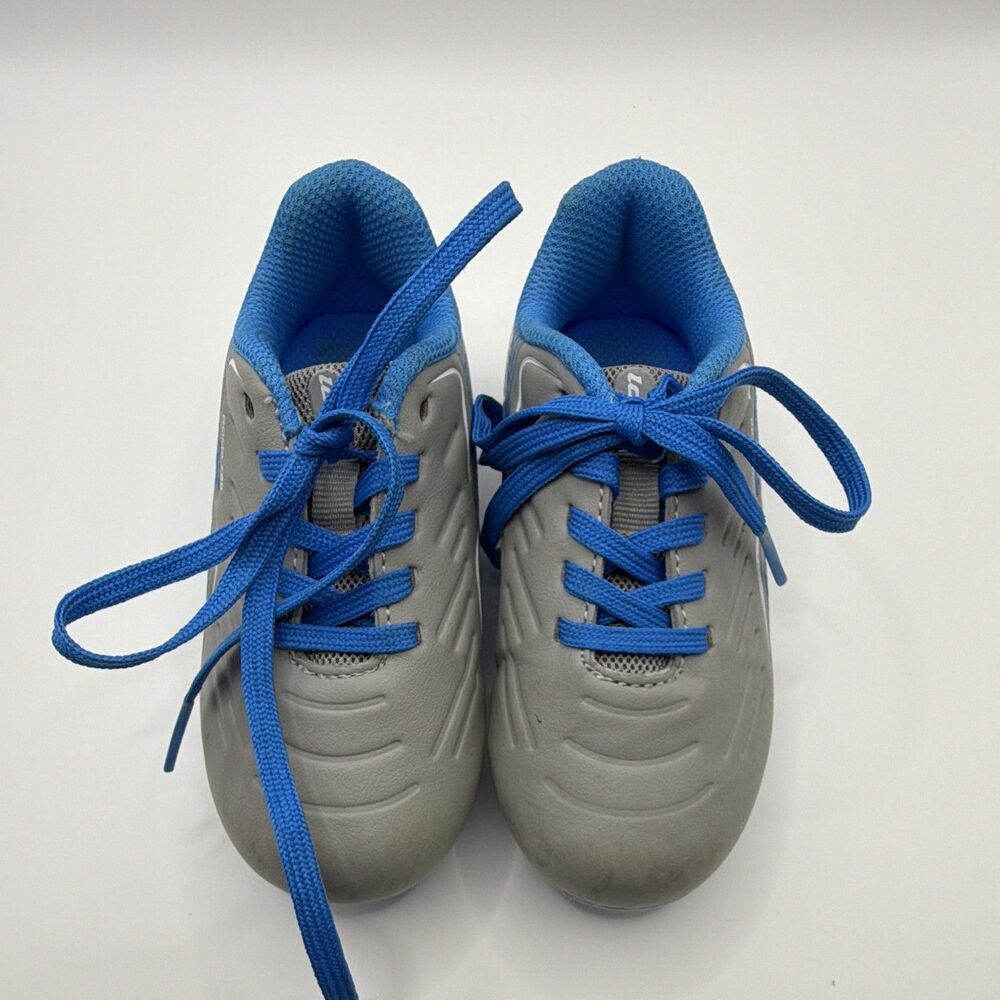 Lotto Youth Cleats Gray/Blue Unisex Baseball/Softball US Size 8